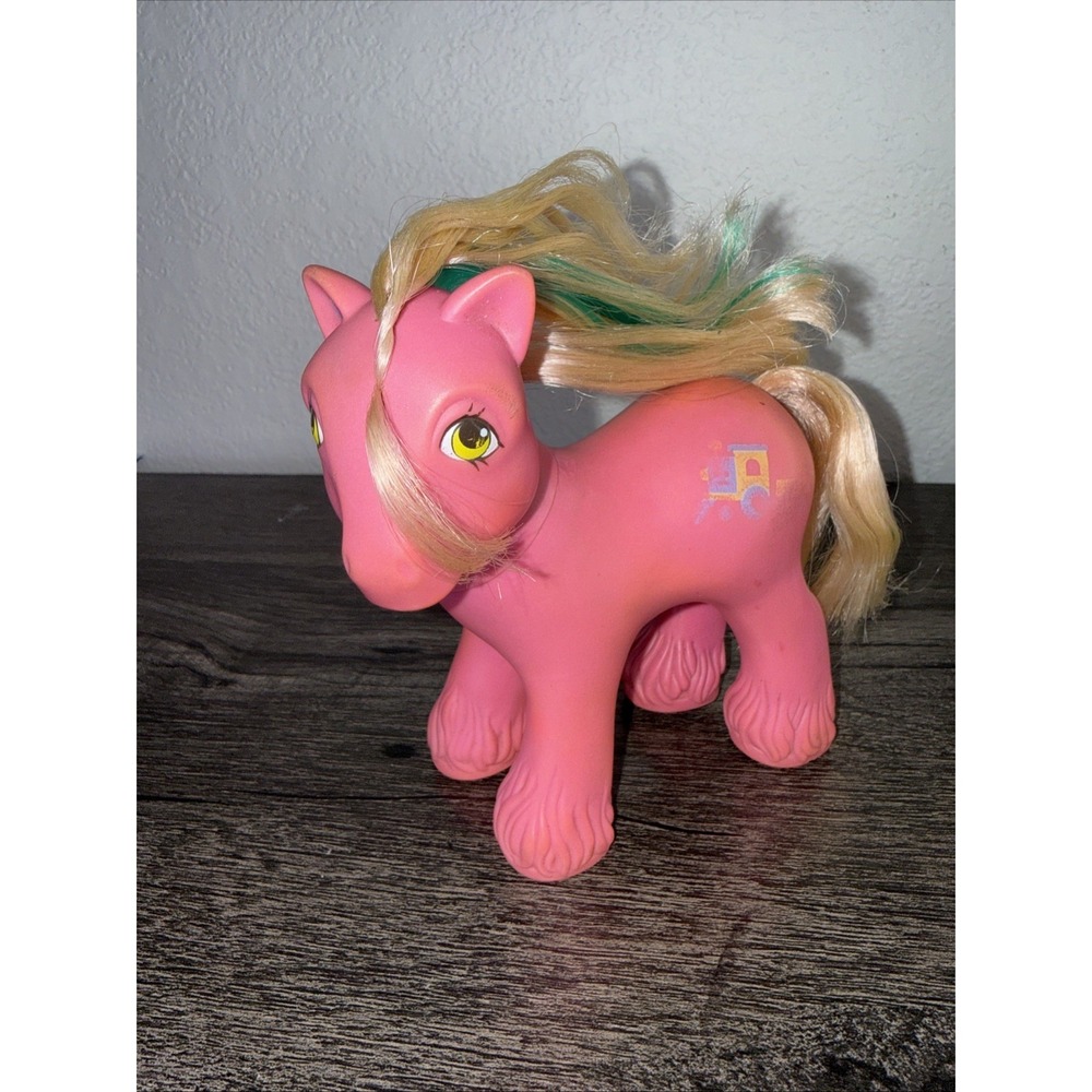 Vintage Hasbro 1980s G1 MLP My Little Pony Shire STEAMER Big Brother Figure